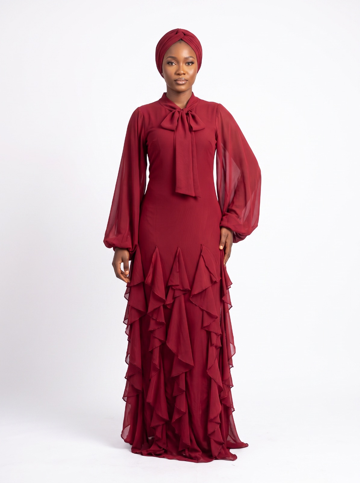 Ruffle dress